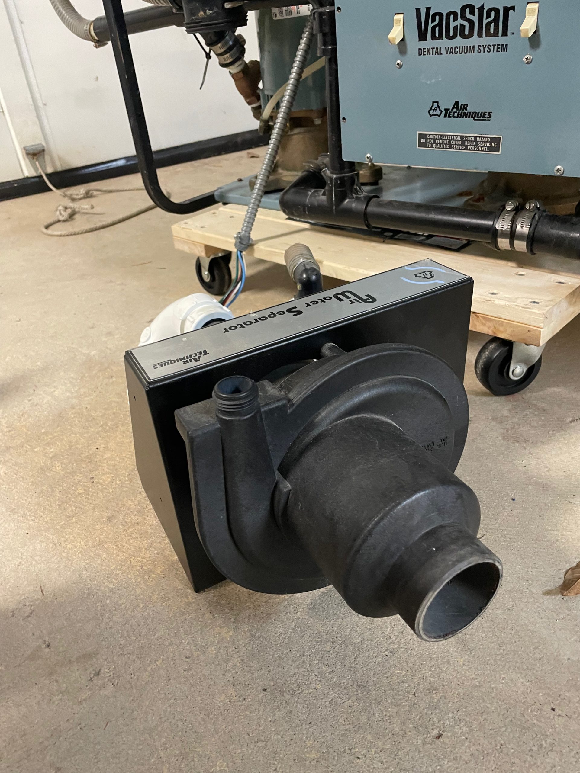 Air Techniques VacStar 80H Dental Vacuum 2 x 2hp Motors Diversified Dental Systems