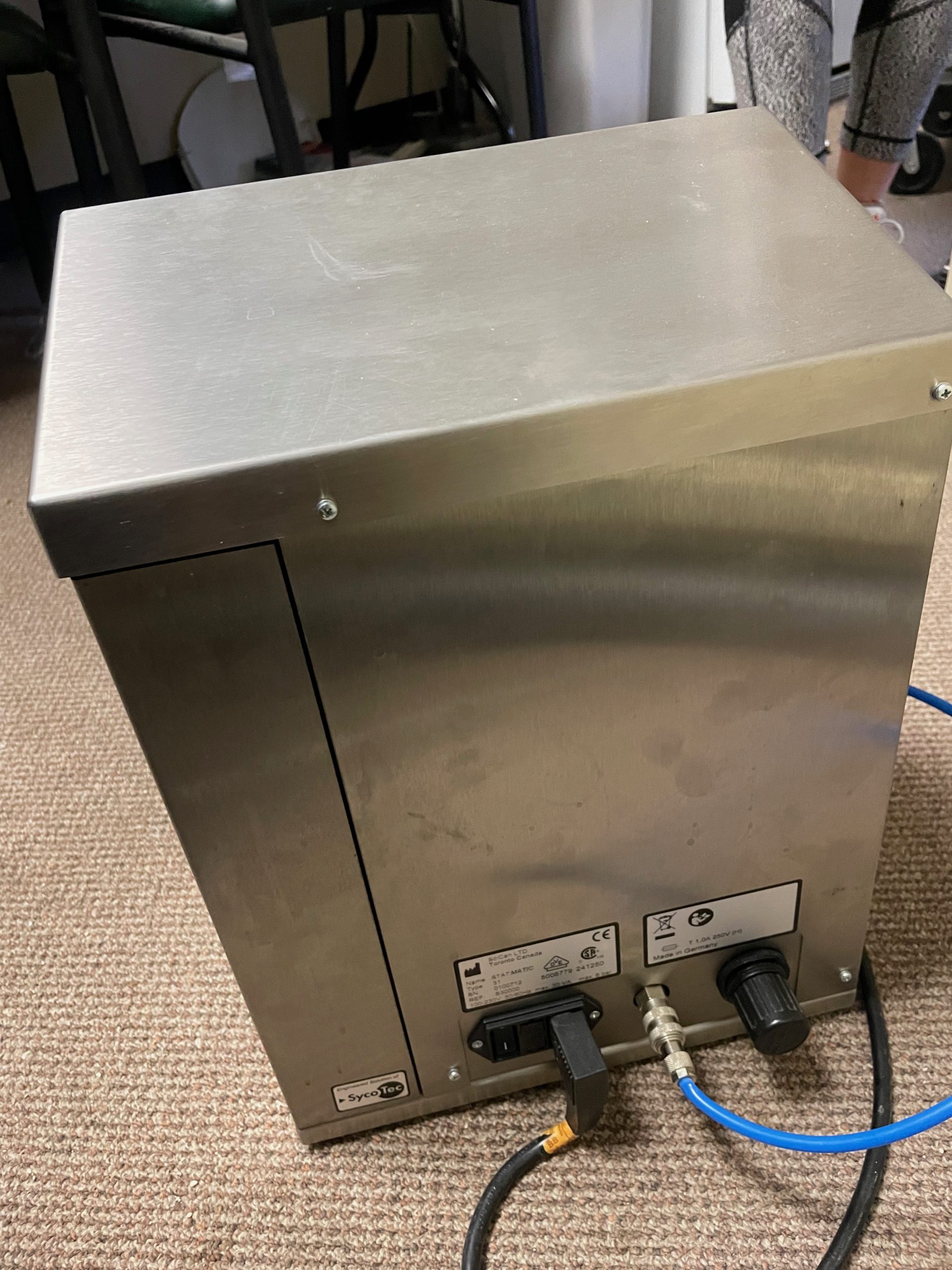 SCICAN STATMATIC 31 S30000 HANDPIECE MAINTENANCE UNIT Diversified